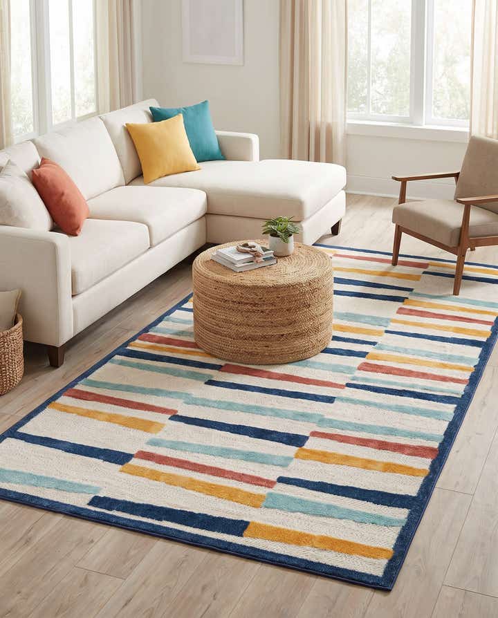 6' x 9' Easy-Clean Belize Indoor / Outdoor Rug