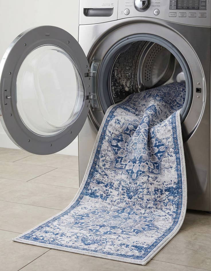 Detail image of 2' x 10'  Washable Renaissance Runner Rug