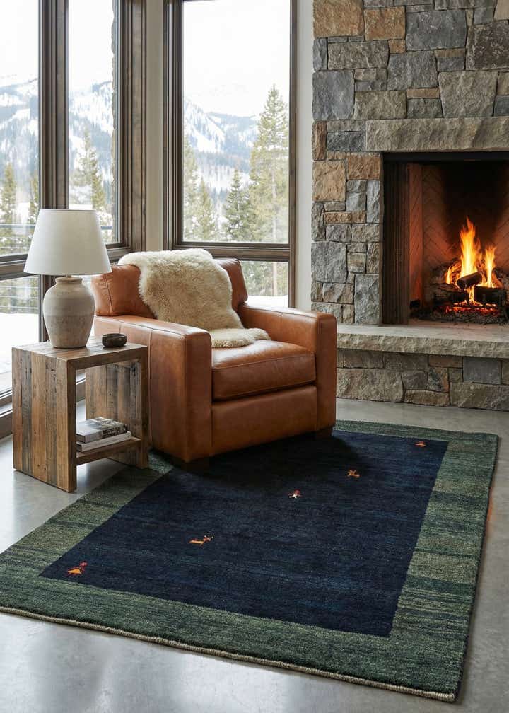 5' 3 x 6' 8 Gabbeh Shouli Rug