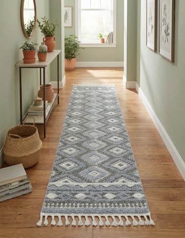 2' 7 x 12' Boho Runner Rug