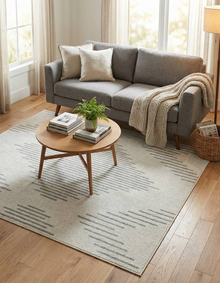 Detail image of  5' 3 x 5' 3 Kai Square Rug