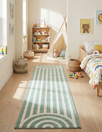 2' x 8' Whimsy Kids Runner Rug