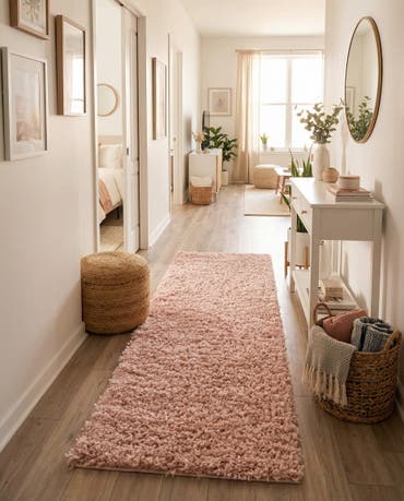  2' 7 x 10' Zermatt Shag Runner Rug