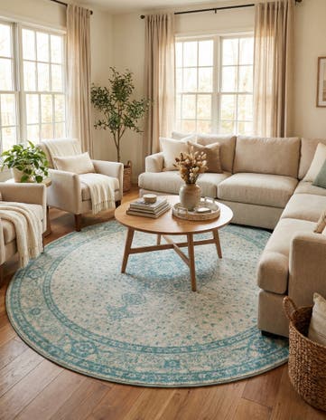 10' x 10' Dover Round Rug