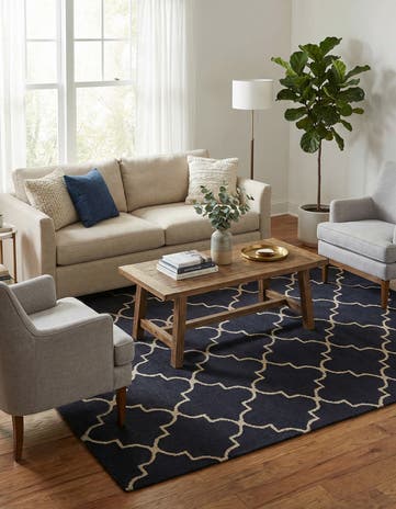 5' x 8' Luna Wool Rug