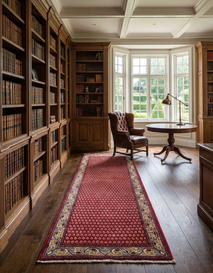 Detail image of 2' 6 x 6' 7 Mir Wool Runner Rug