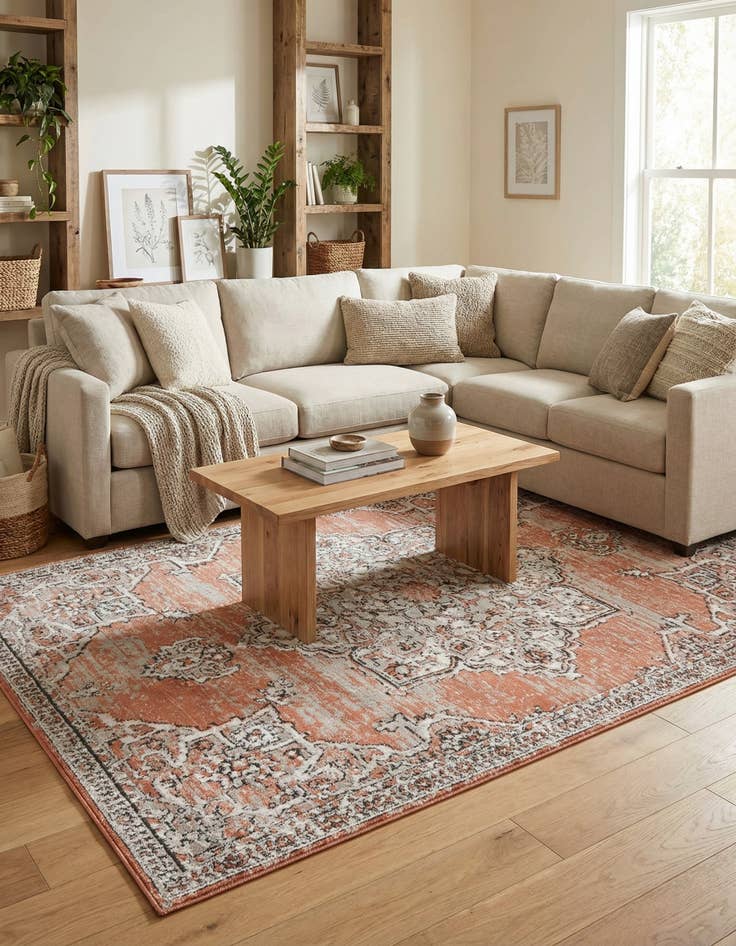 Detail image of 5' 3 x 8' Nyla Rug