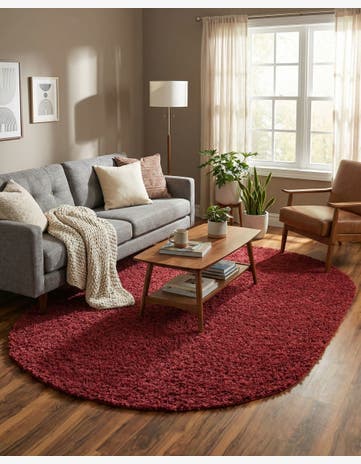 7' 10 x 10' Zermatt Shag Oval Rug