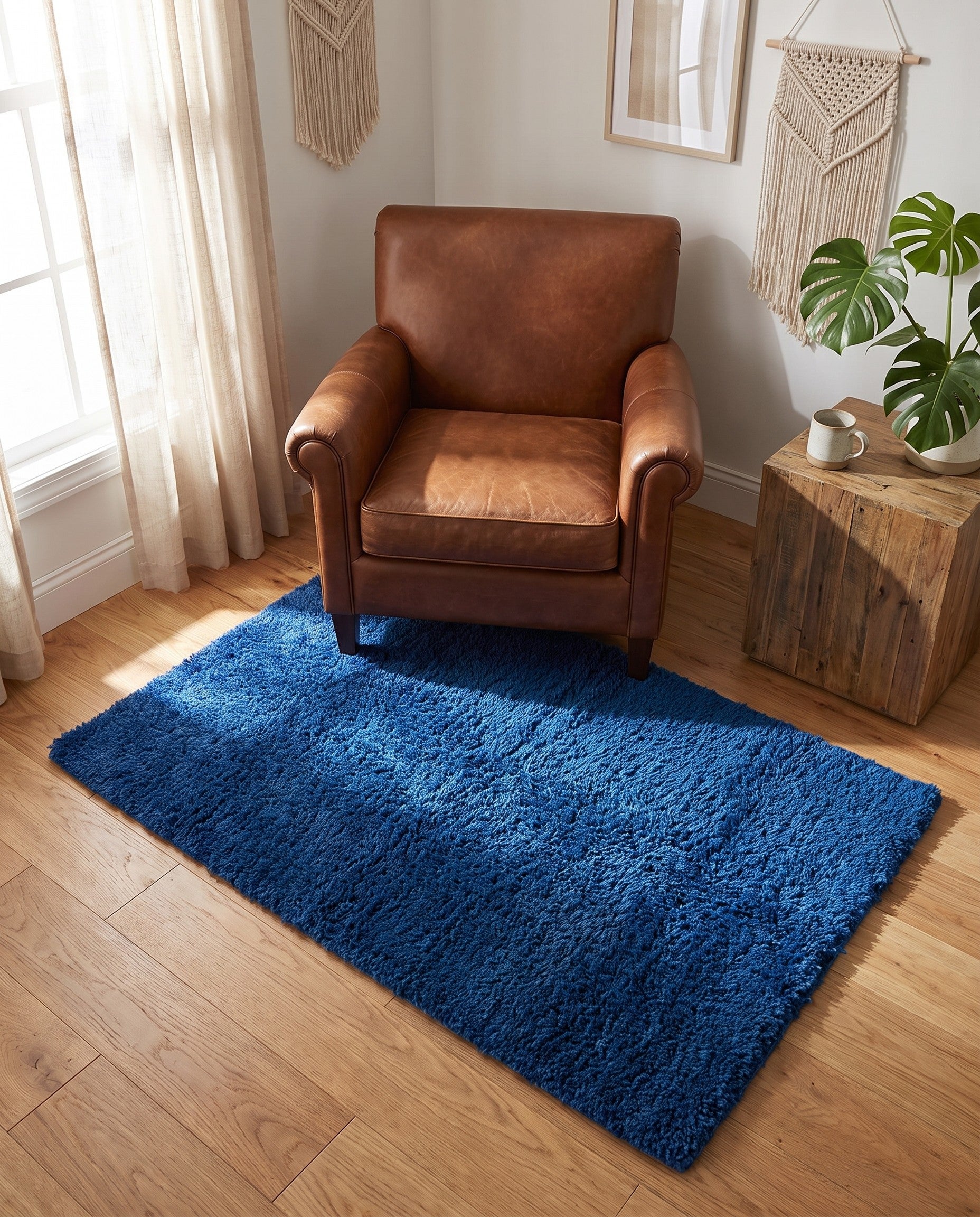 3' x 5' 3 Hand Knotted Moroccan Wool Rug