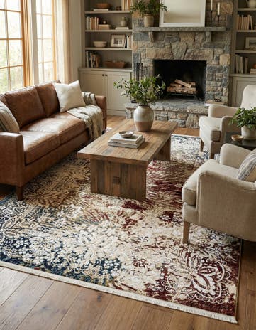 7' 10 x 10' Nain Design Rug