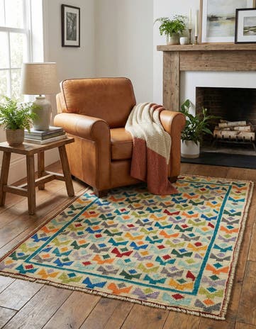 2' 10 x 4' 3 Hand Knotted Balouch Rug