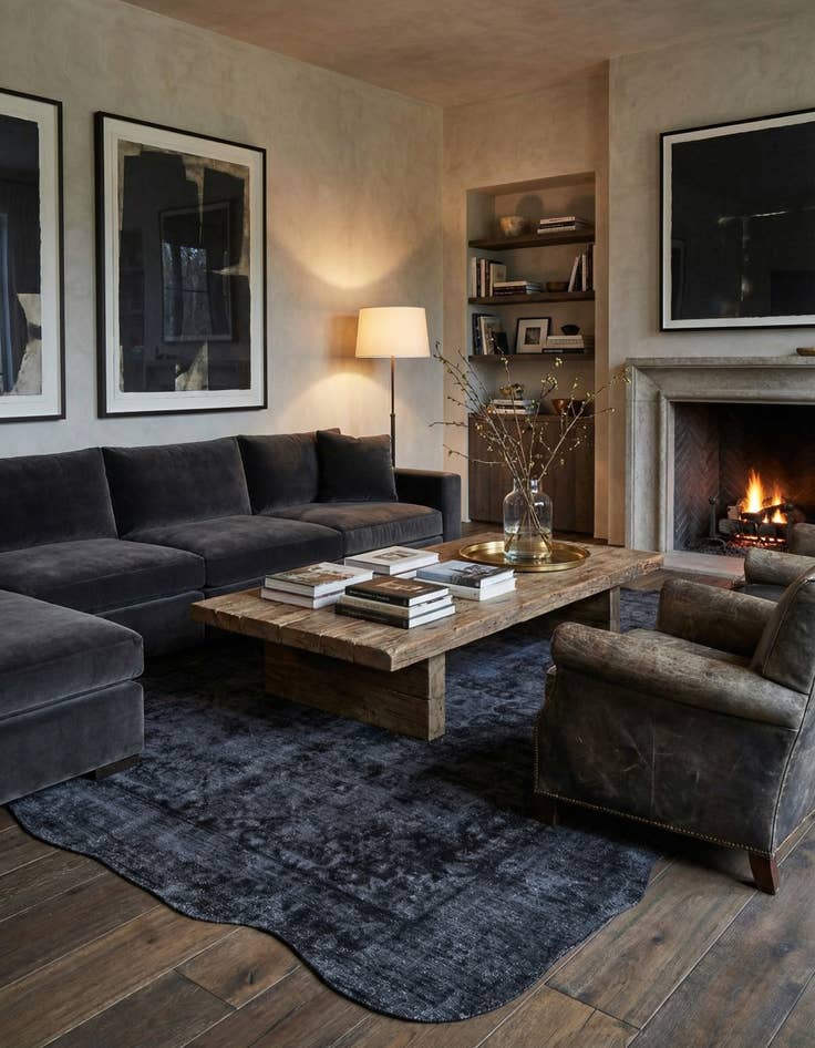 Detail image of 9' 4 x 12' 5  Hand Knotted Ultra Vintage Persian Wool Rug