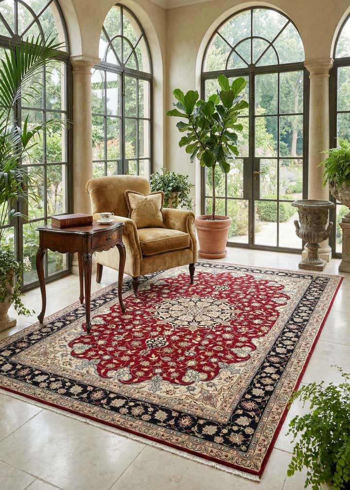 6' 8 x 10' 4 Tabriz Rug