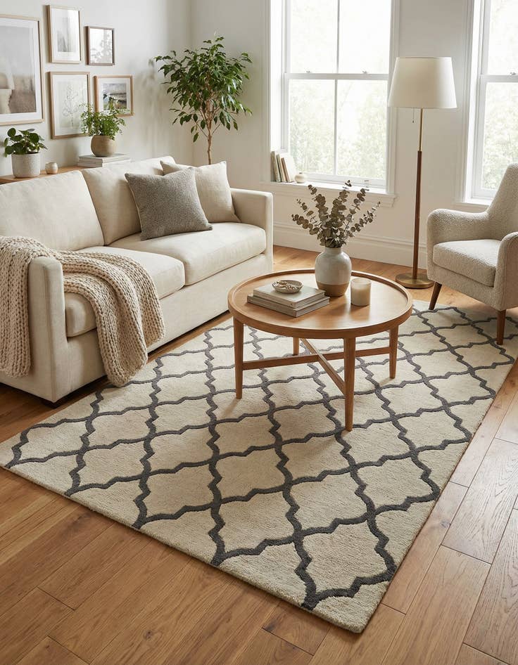 Detail image of 5' 1 x 8' Luna Rug