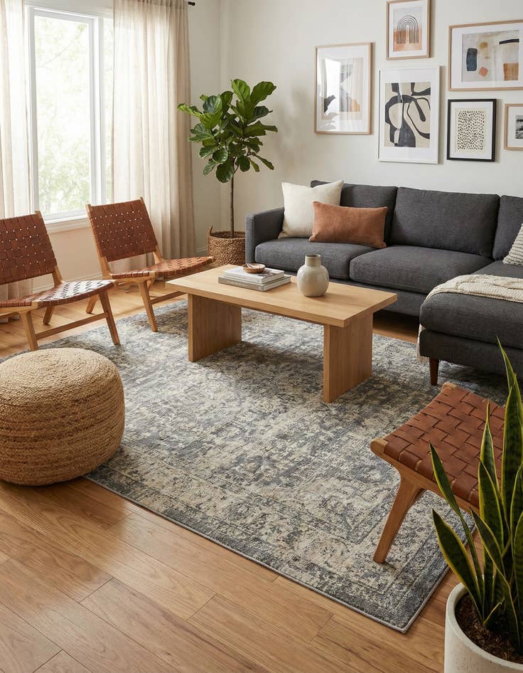 Detail image of 7' 10 x 11' Aurora Rug