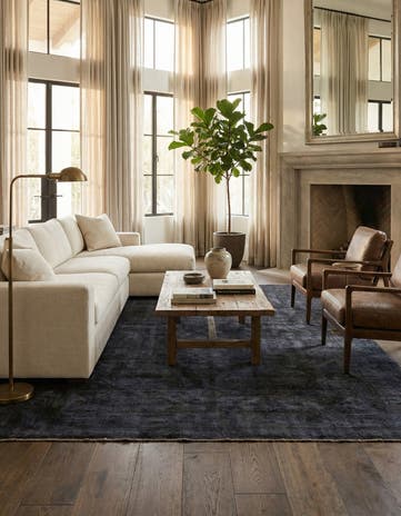 9' 7 x 12' 6 Hand Knotted Ultra Vintage Persian Wool Rug