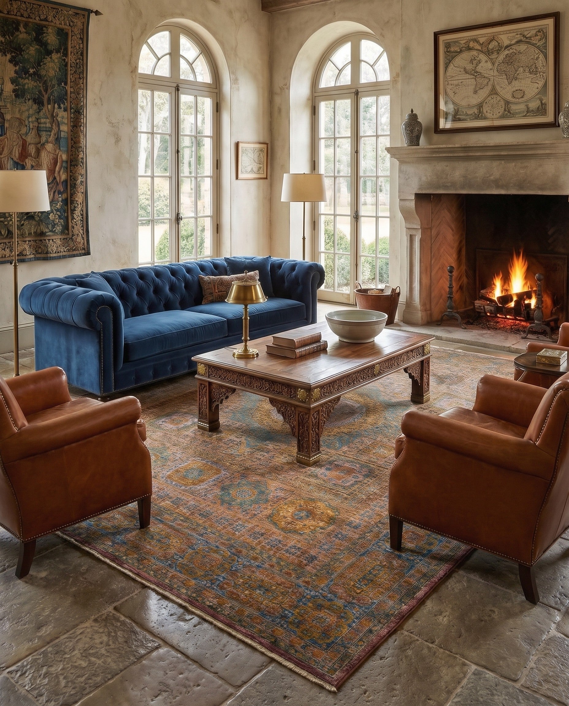 7' 9 x 10' 2 Amina Wool Rug