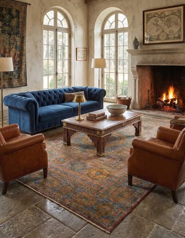 7' 9 x 10' 2 Amina Wool Rug