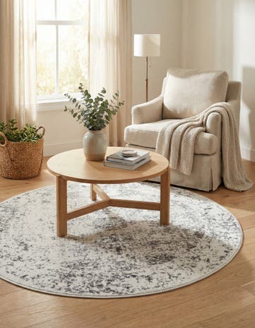 4' x 4' Monte Carlo Round Rug