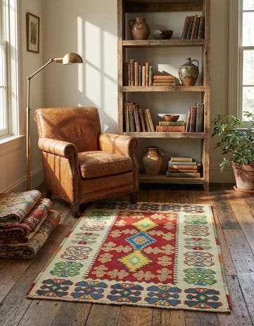 2' 8 x 4' Hand Knotted Balouch Rug