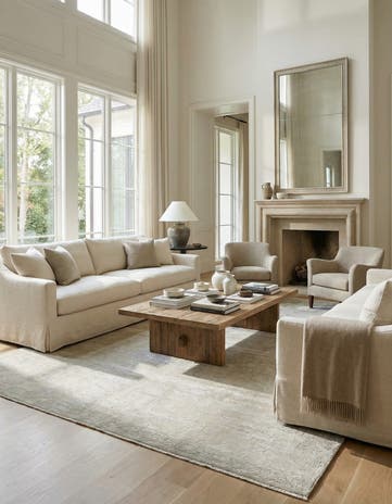 8' 10 x 12' 6 Hand Knotted Oushak Wool Rug