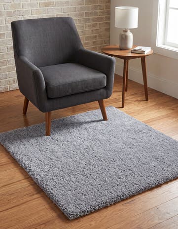 3' x 3' Zermatt Shag Square Rug