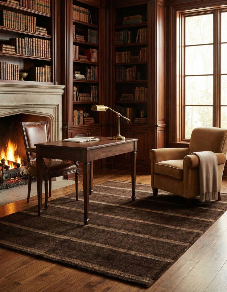 Detail image of 5' 8 x 7' 10 Juma Wool Rug