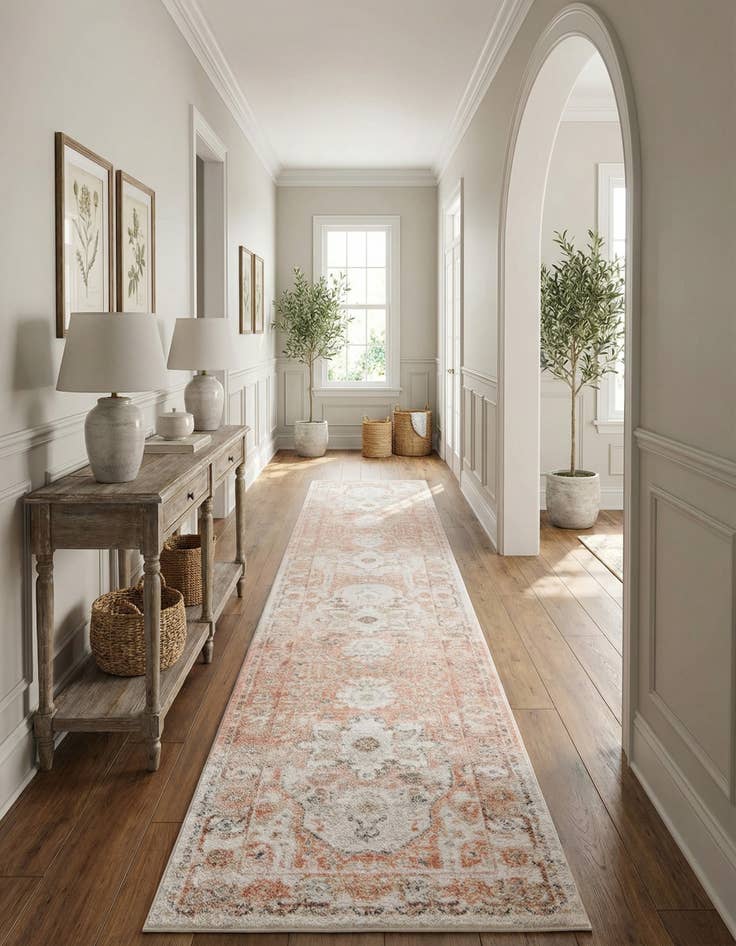 Detail image of 3' x 16' Madeline Vintage Runner Rug