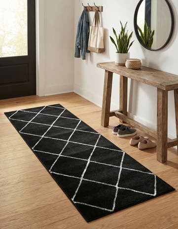 2' x 5' Vogue Geo Runner Rug