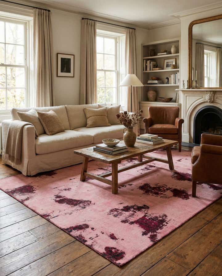 6' x 7' 10 Hand Knotted Ultra Vintage Persian Wool Rug