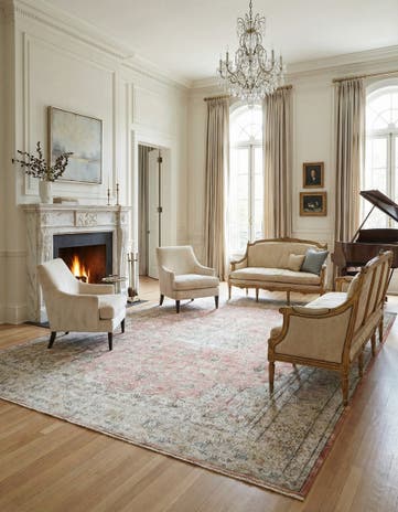 9' 10 x 12' 11 Vintage Royal Wool Rug