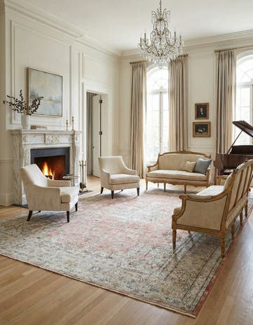 9' 10 x 12' 11 Vintage Royal Wool Rug