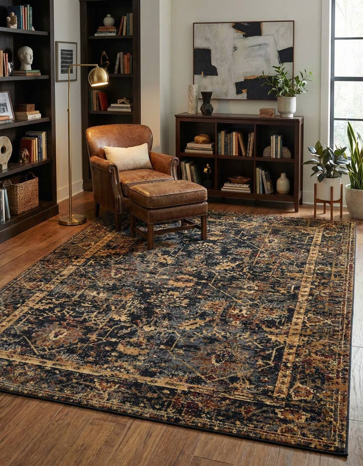 Detail image of 9' x 12' Saturn Rug