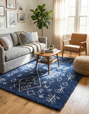 4' x 6' Moroccan Shag Rug