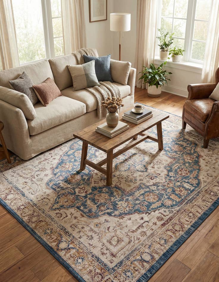 Detail image of  9' x 11' 7 Deepa Rug