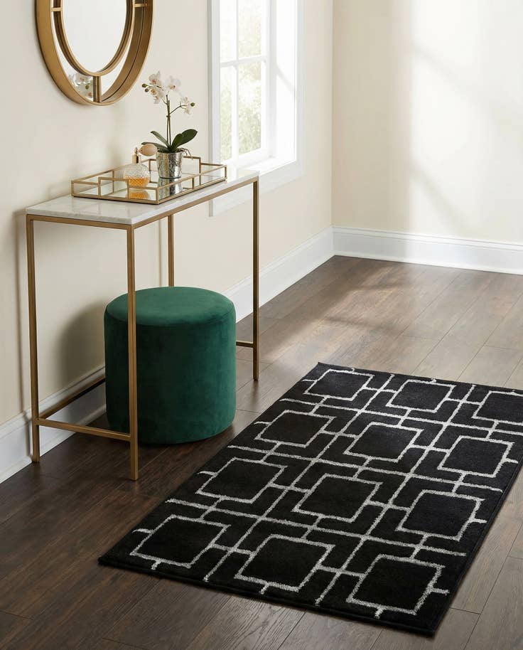 Detail image of 2' x 3' Marilyn Monroe™ Glam Deco Rug