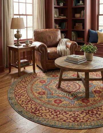5' x 5' Amina Round Rug
