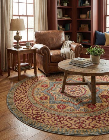 5' x 5' Amina Round Rug