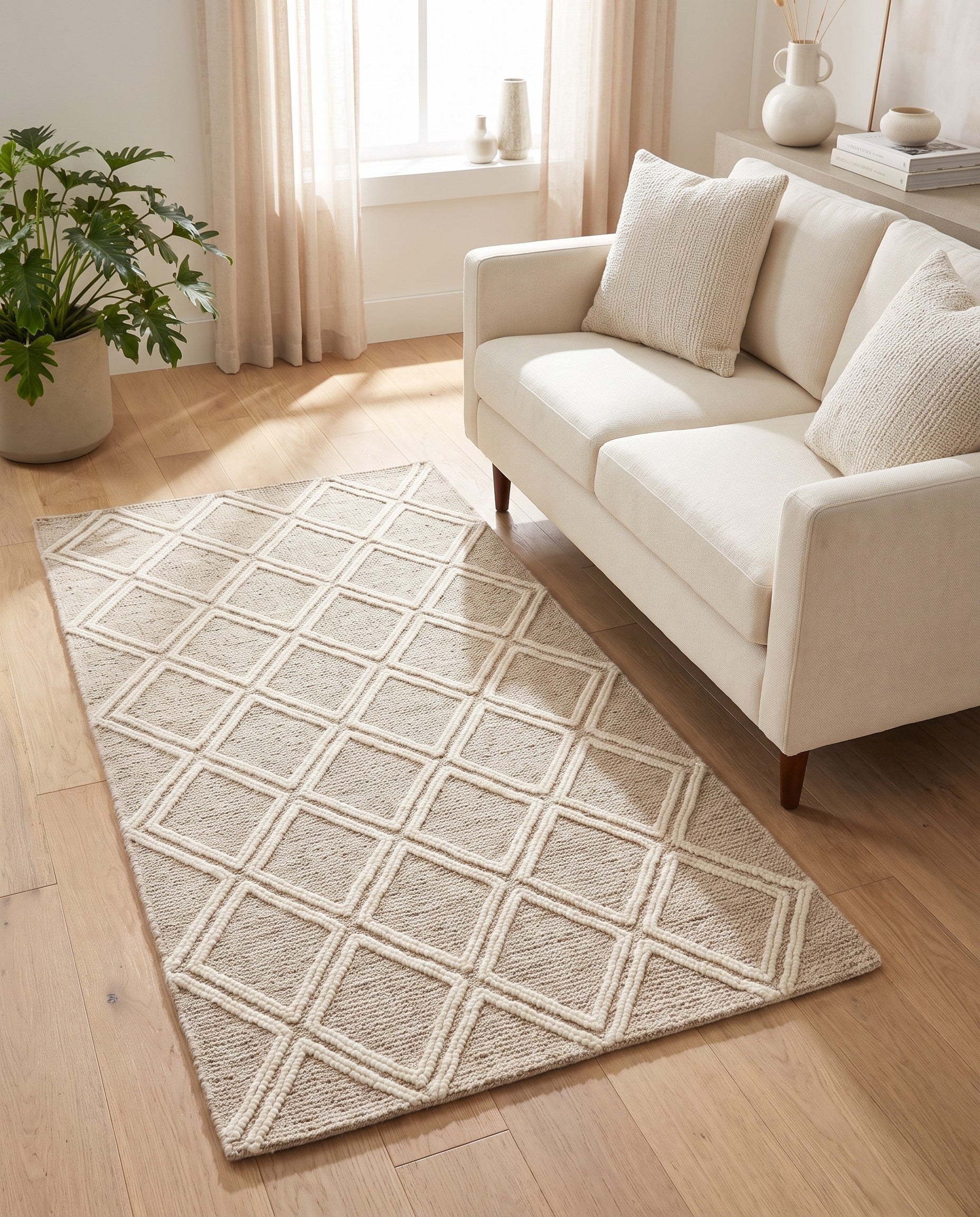 3' 9 x 6' 10 Hand Knotted Jill Zarin Dorset Rug