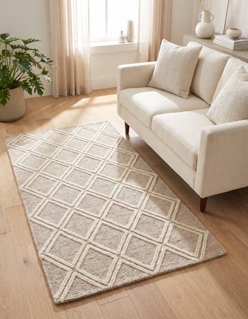 3' 9 x 6' 10 Hand Knotted Jill Zarin Dorset Rug