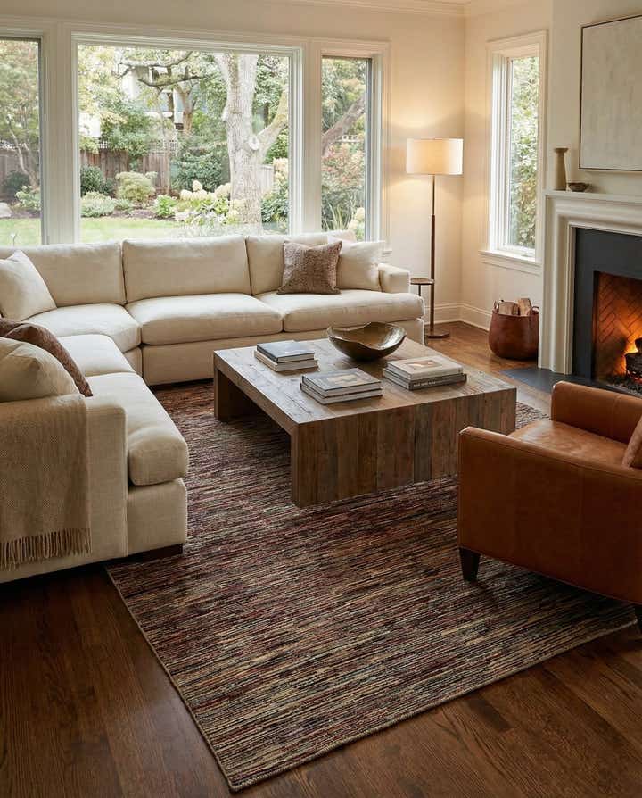 9' 1 x 11' 10 Hand Knotted Modern Ziegler Wool Rug