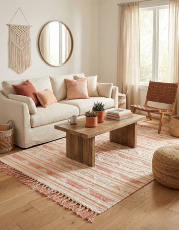 8' x 11' Hand Woven Arizona Wool Rug