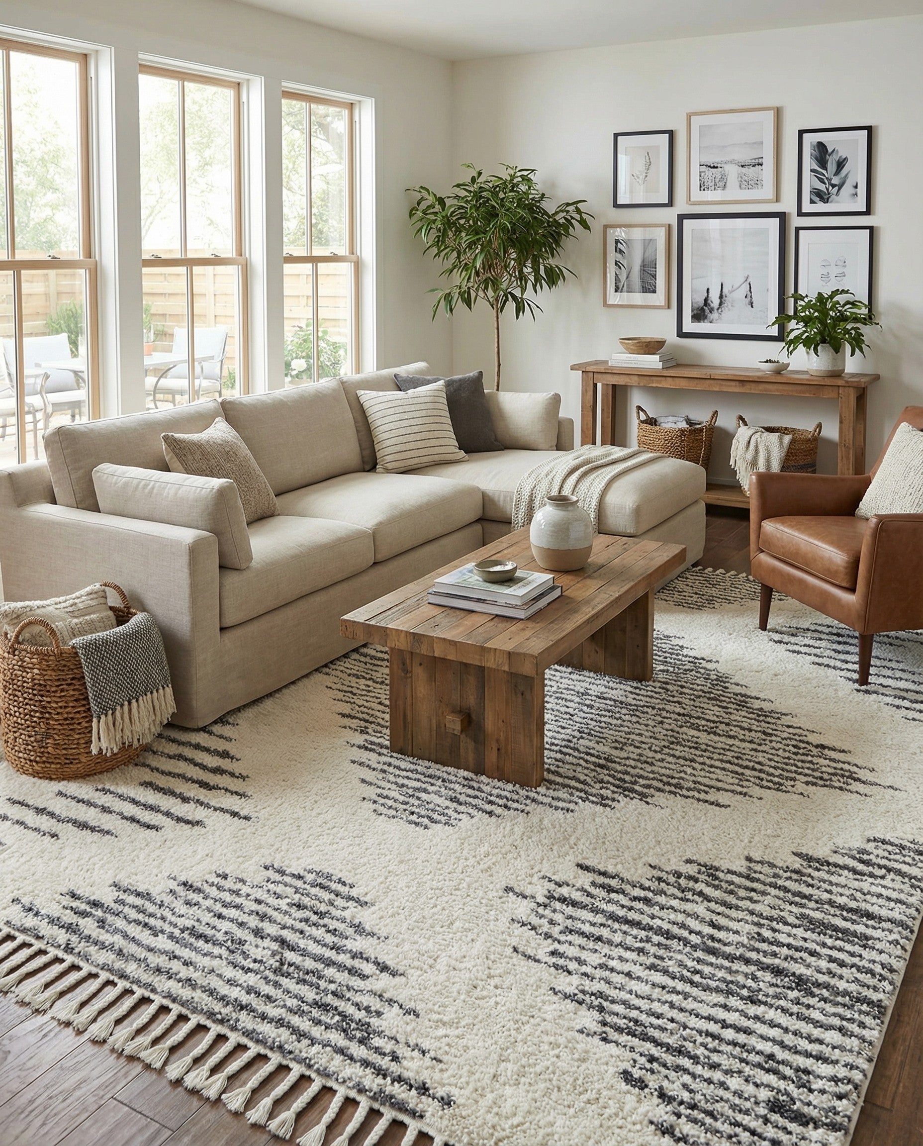  10' x 14' Serenity Shag Rug