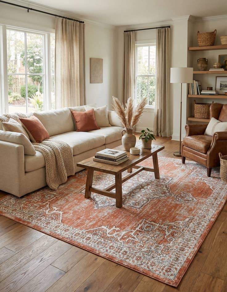 Detail image of 10' x 10' Nyla Square Rug