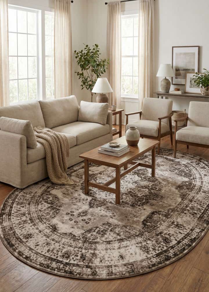 7' 10 x 10' Monaco Oval Rug