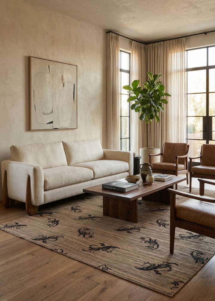 9' x 11' 5 Hand Woven Kilim Modern Rug