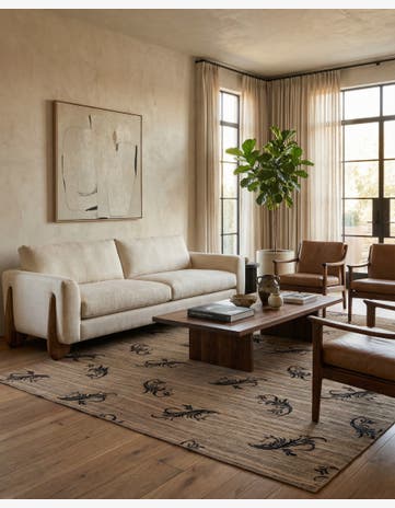 9' x 11' 5 Hand Woven Kilim Modern Rug