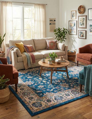 7' 10 x 7' 10 Medina Square Rug