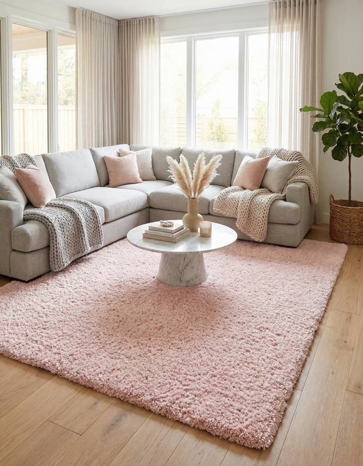 Detail image of 10' x 13' Infinity Shag Rug