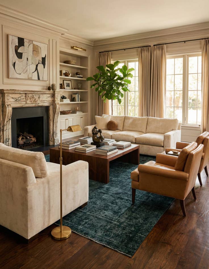 Detail image of 9' 3 x 12' 1  Hand Knotted Ultra Vintage Persian Wool Rug